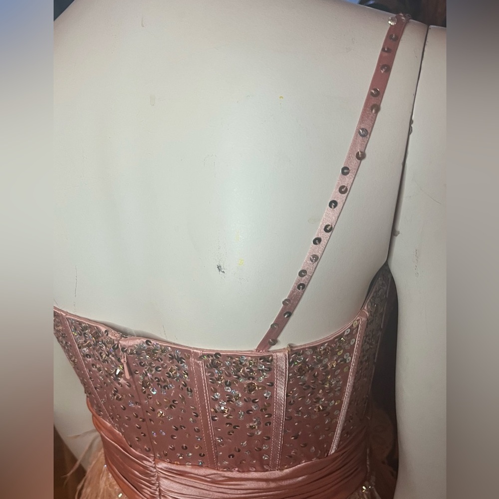 Pink sequin mini dress - Picture 5 of 5